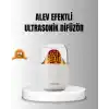 Alev Efektli Ultrasonik Uçucu Yağ Difüzörü 280ml Su Tanklı ve Sessiz Çalışma Özellikli