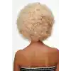 Altın Renk Kıvırcık Afro Parti Peruğu