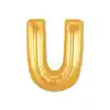 Altın Sarısı Folyo Harf Balon 1 Metre