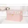 Baby Püsküllü Kapaklı Kutu Düzenleyici Çok Amaçlı Organizer Kutu Maxi Boy (pembe) 04232