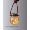 Bahçe ve Teras İçin Solar Cam Sarkıt LED Aydınlatma