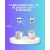 Çevre Dostu Cam Gövdeli Kablosuz Smoothie Blender