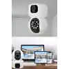Çift Kameralı Wifi Bağlantılı Gece Görüşlü Ev Tipi Güvenlik Kamerası YoSee