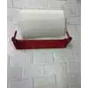 Dekoratif Kırmızı Kağıt Havlu Tutucu Duvar Askılı Model