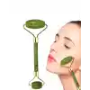 Doğal Yeşim Roller ve Gua Sha Yüz Şekillendirme Seti