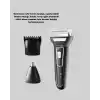 İnsua 3’lü Tıraş Makinesi – 3 Farklı Kesim Başlığı, Güçlü Motor, 60 Dakika Kullanım