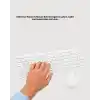 Kablosuz Klavye ve Mouse Seti - Ergonomik Tasarım, Sessiz Kullanım, Geniş Uyumluluk