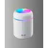 LED Işıklı Sessiz Masaüstü Nemlendirici – 3 Buhar Modu
