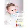 Mavi Bebek Silikon Diş Kaşıyıcı