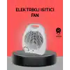 Mini Elektrikli Isıtıcı 2000W – Termostatlı Fanlı Isıtma, Taşınabilir Tasarım
