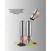 Otomatik Baharat Değirmeni Paslanmaz Gövde Ergonomik Tasarım