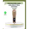 Profesyonel 7000RPM Saç Kesim Makinesi – Type-C Şarjlı, LCD Ekranlı, 4 Kademeli Ayar