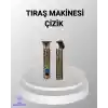 Şarjlı Kablosuz Tıraş Makinesi – 1800 mAh Batarya, Uzun Pil Ömrü, Profesyonel Sessiz Motor