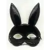 Siyah Renk Kumaş Malzemeden İmal Eva Tavşan Maskesi