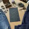 Siyah Yapışkanlı Yama Tamir Bantları