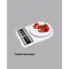 Taşınabilir Hassas Tartı – 5kg Kapasite, 1g Ölçüm, Gram ve Ons Desteği