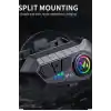 Y10 Kask Kulaklık Bluetooth Motosiklet Kulaklık 5,3 Bluetooth Intercom Motorsiklet Kulaklık