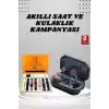 Yeni Nesil Akıllı Saat ve Bluetooth Kulaklık Kampanyası Dijital Göstergeli Powerbankli