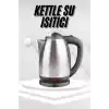 Yeni Nesil Saplı Uzun Ömürlü Paslanmaz Çelik Su Isıtıcı Kettle