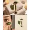 Yeşim Taşı Yüz Bakım Seti Çift Başlıklı Roller ve Gua Sha