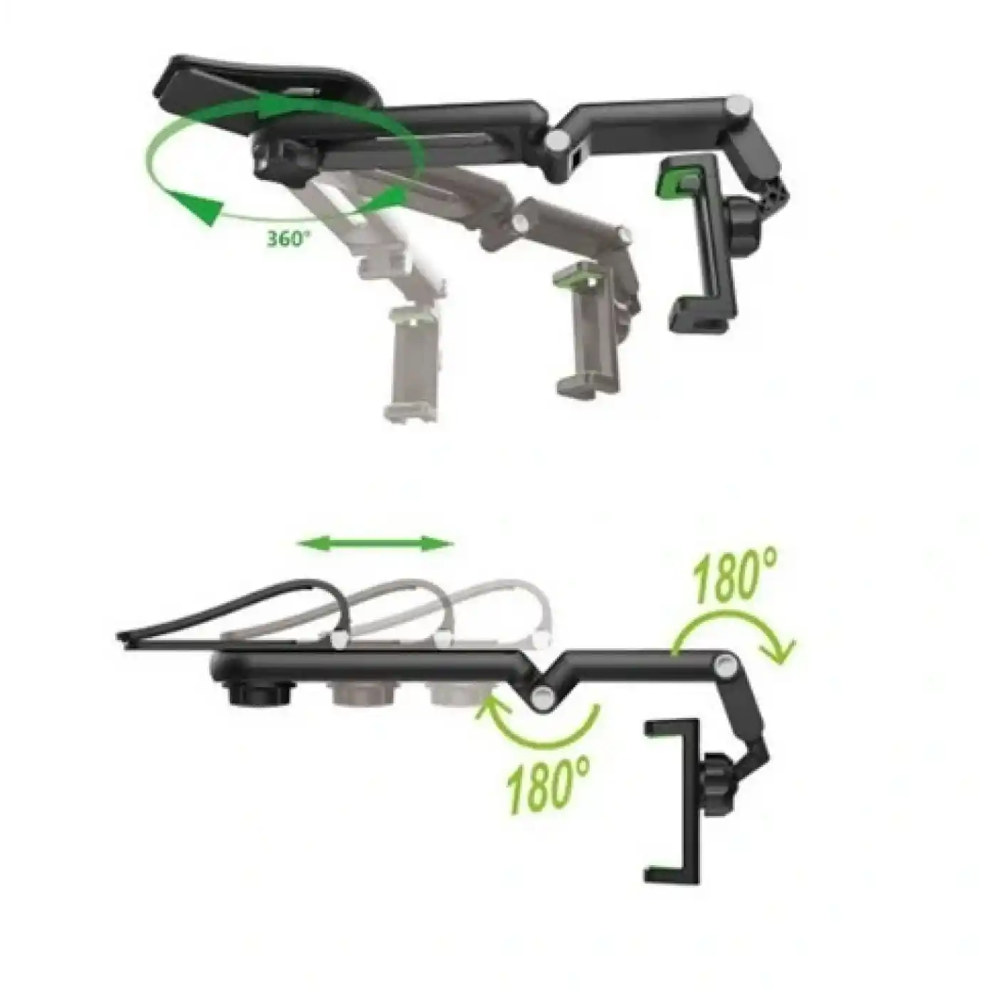 1080° Dönebilen Çok Fonksiyonlu Telefon Tutucu