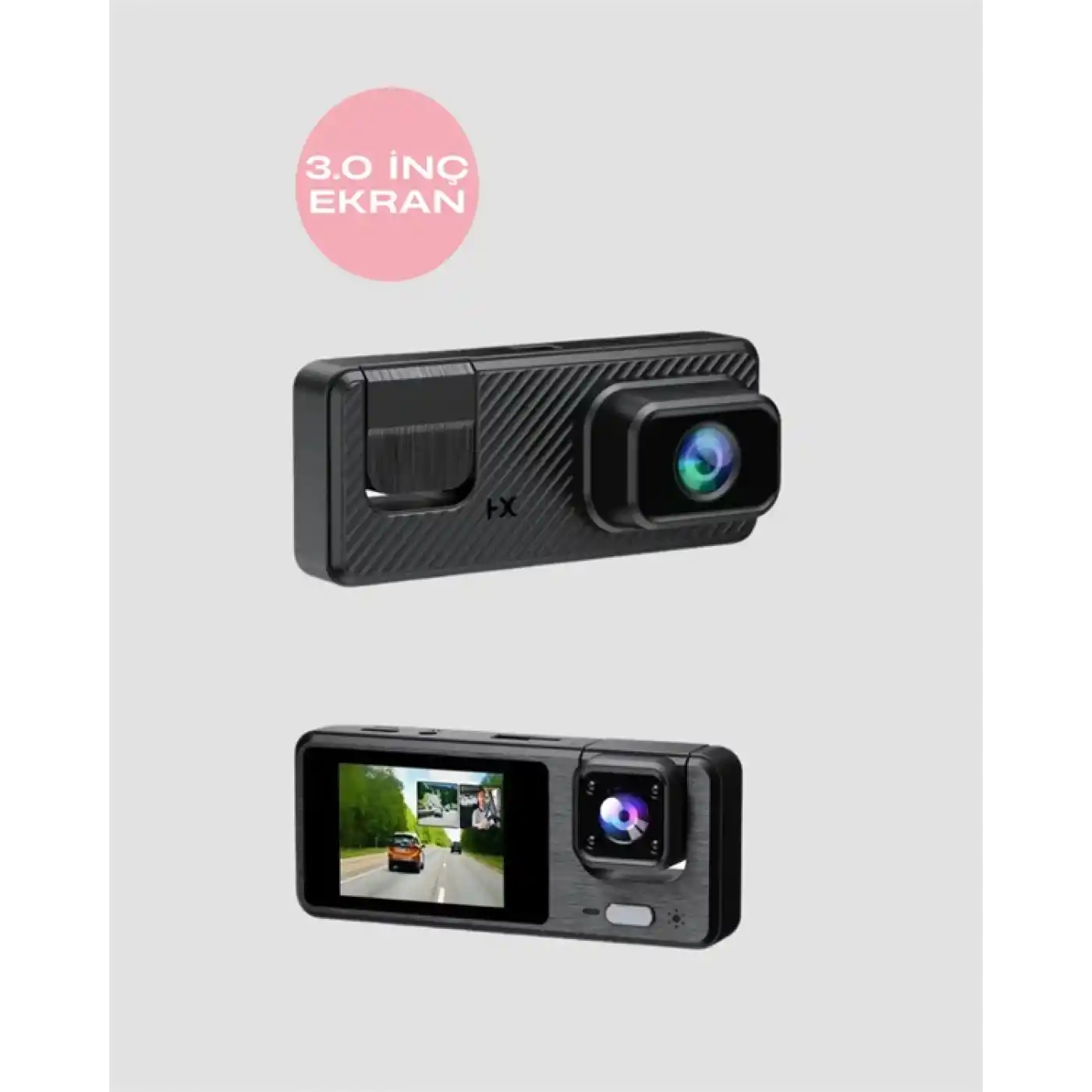 3 Kameralı DVR Araç Kamerası – Tam Güvenlik, Tam Kapsama