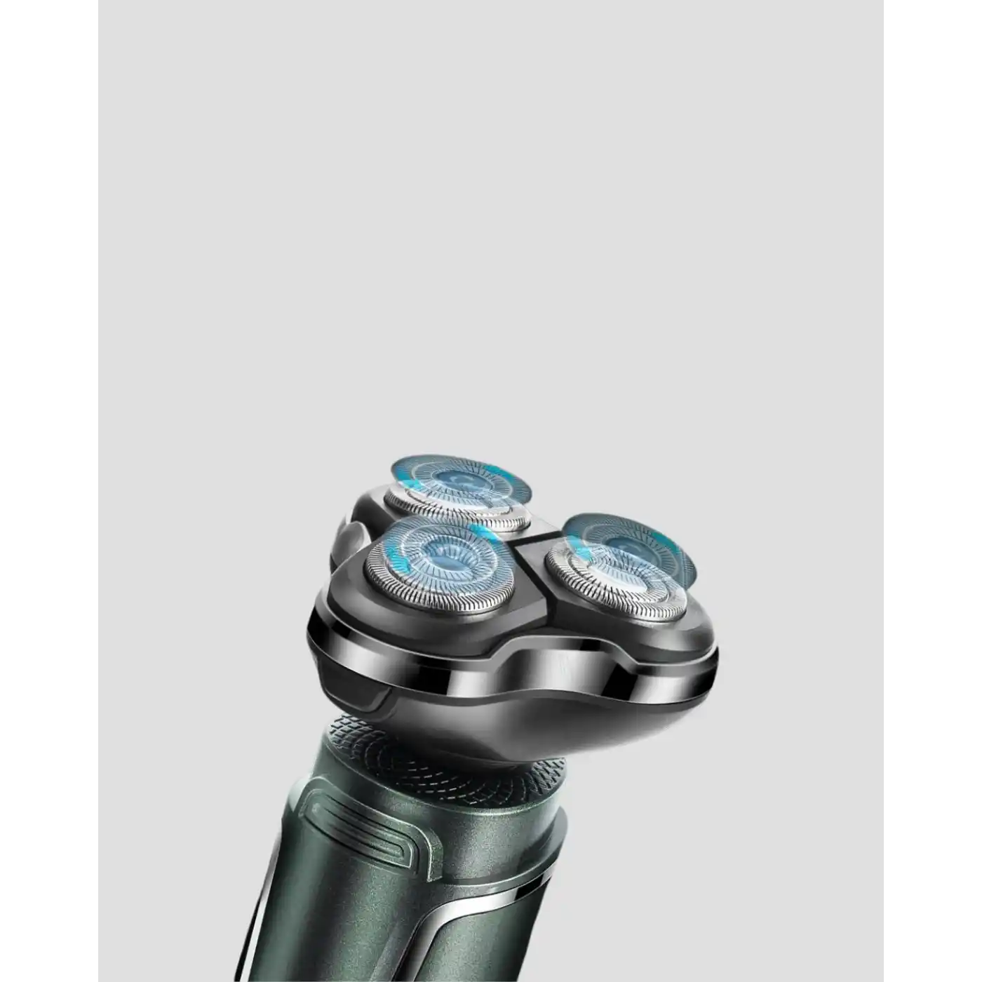 3D Akıllı Kesim Teknolojili Şarjlı Tıraş Seti – 3 Başlıklı, Paslanmaz Çelik Bıçaklı