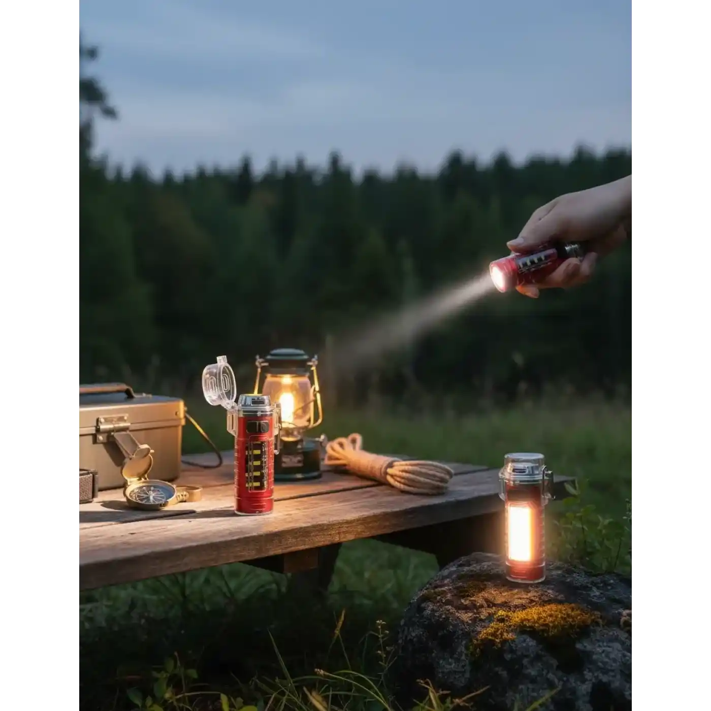 Çok Fonksiyonlu Elektrikli Çakmak El Feneri Özellikli