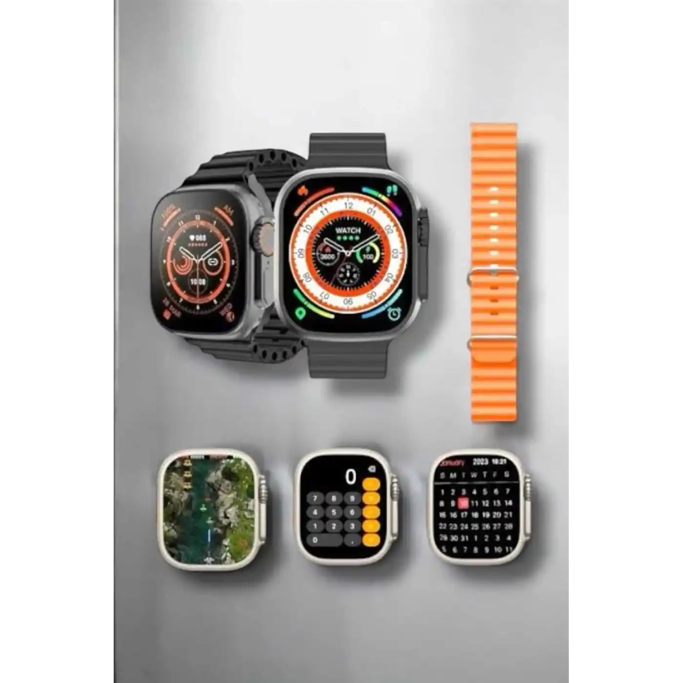 Adımsayar, Uyku Takibi ve Spor Kalori Hesaplama Akıllı Saat