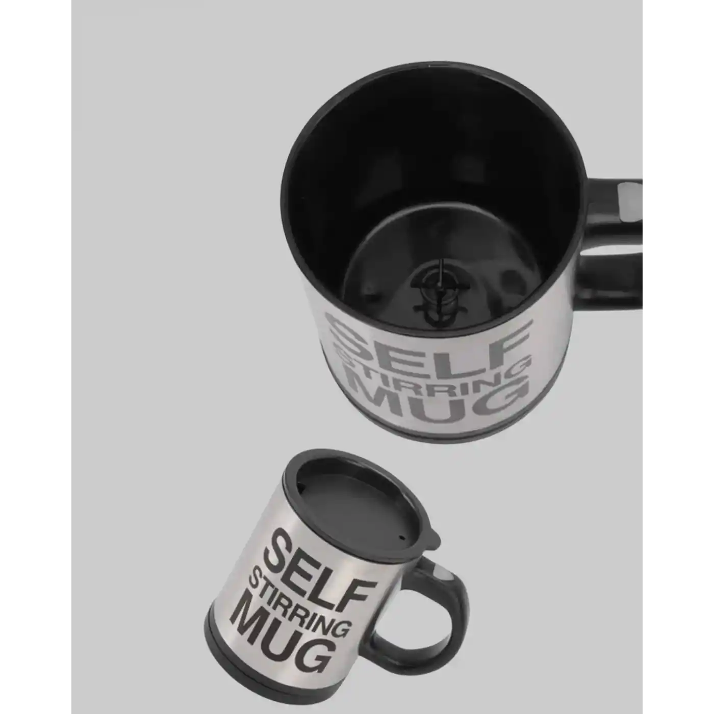 Akıllı Kendi Kendini Karıştıran Termal Kupa – Paslanmaz Çelik