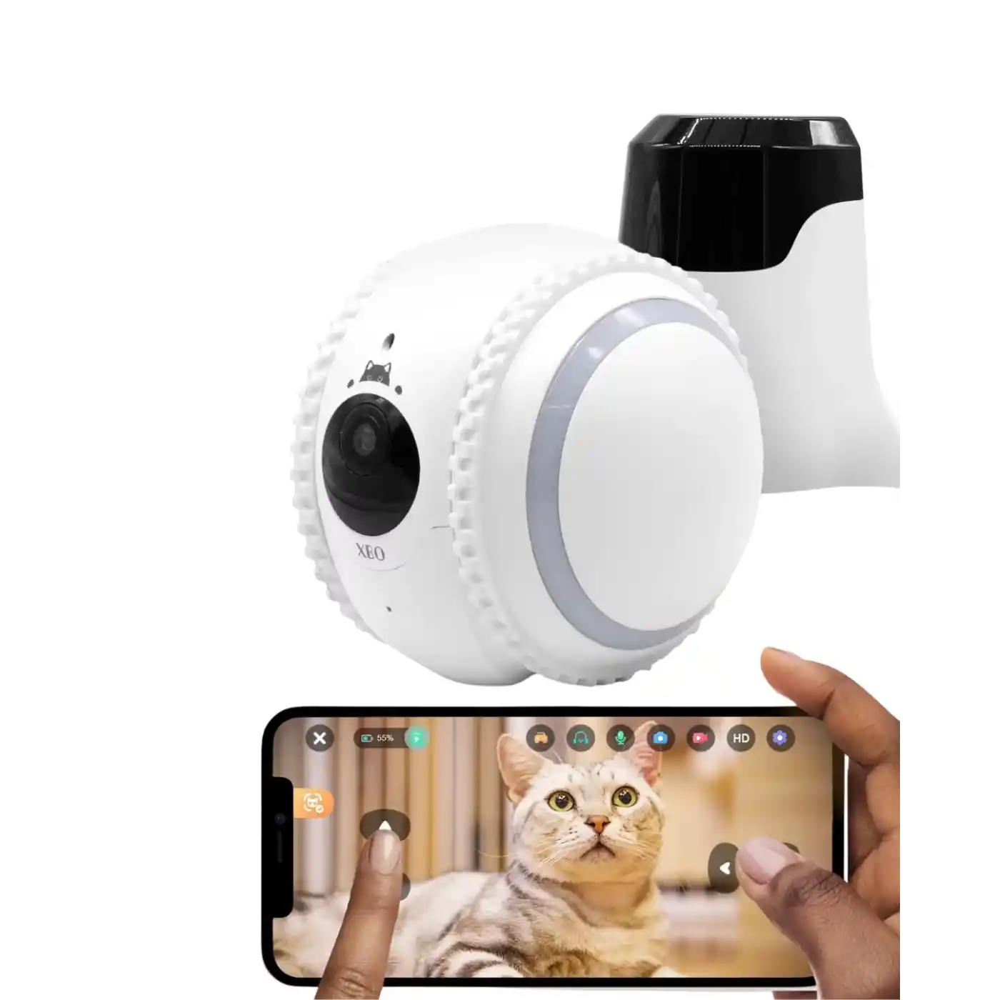 Akıllı Mobil Kontrollü Takip Kamerası WiFi Destekli Bulut Kayıtlı