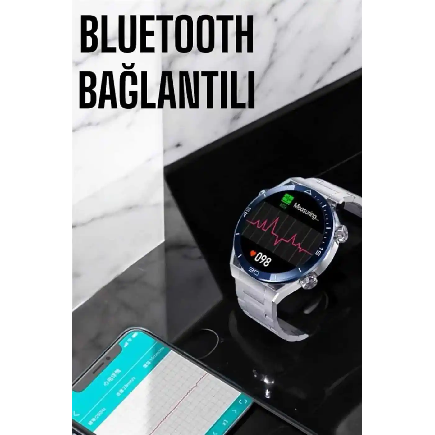 Akıllı Saat 2024 Model Arama Cevaplayan Uyku ve Sağlık Takibi