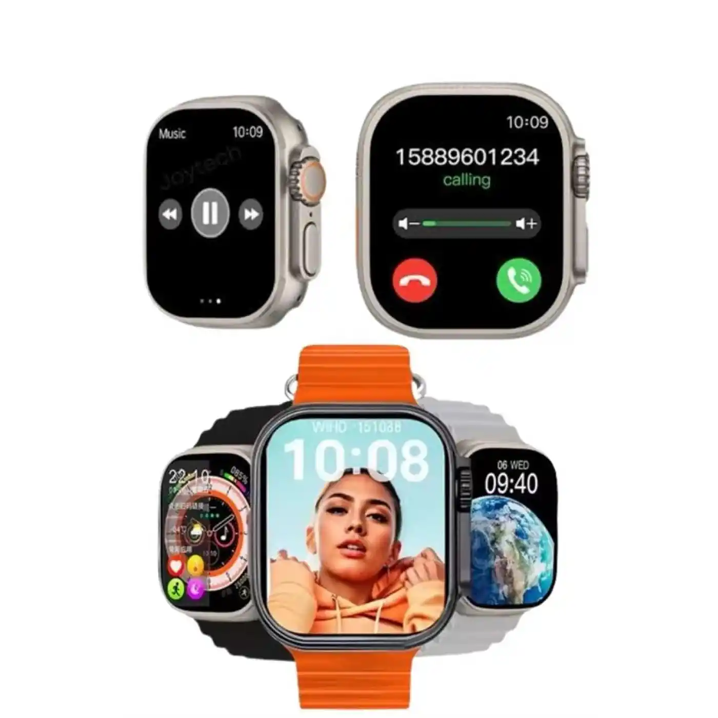 Akıllı Saat Çok Fonksiyonlu Unısex Sosyal Medya Girişli Bluetooth Bağlantılı