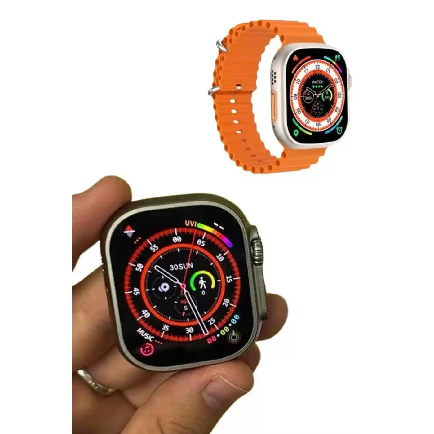 Akıllı Saat Çok Fonksiyonlu Uzun Pil Ömürlü Çağrı Cevaplayabilen Kol Saati