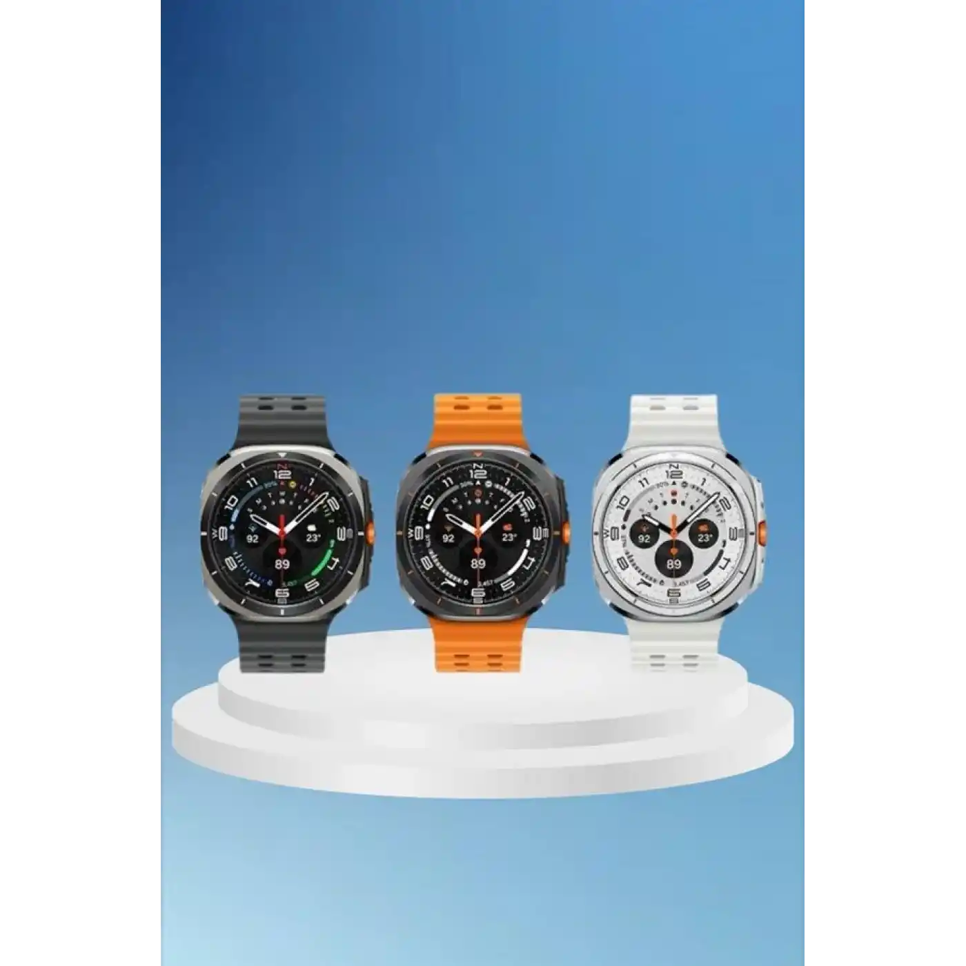 Akıllı Saat Müzik Dinleme Nabız Ölçer NFC ve GPS Uyumlu Sesli Asistan