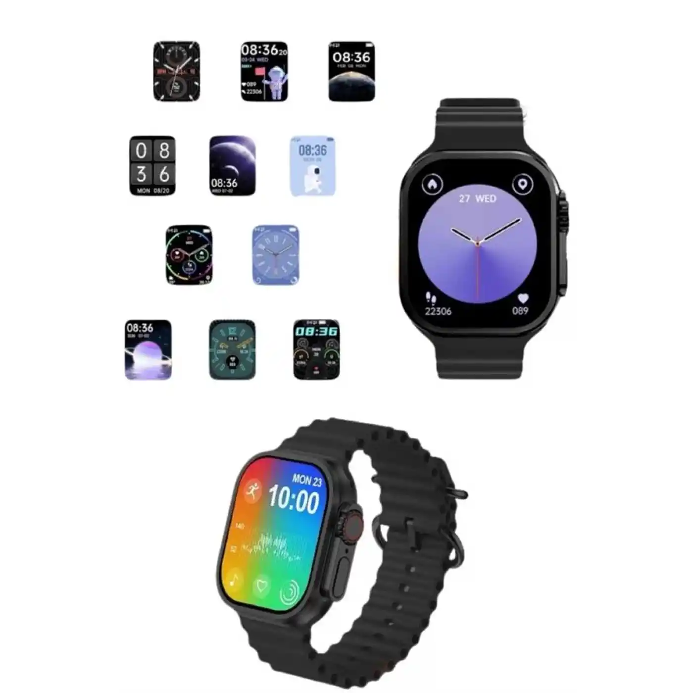 Akıllı Saat Sağlık Takibi Kalp Atışı Adımsayar Ultra Yeni Nesil nefes Egzersizi