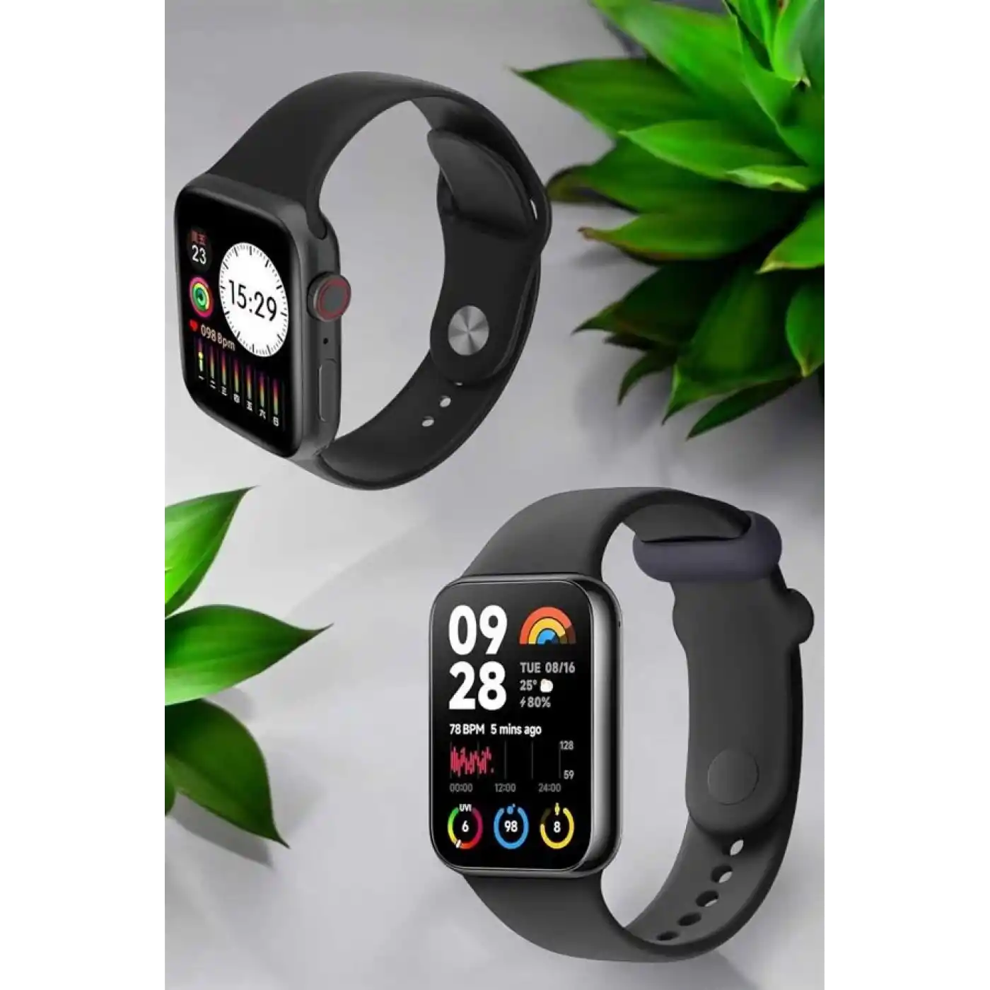 Akıllı Saat Sağlık Takibi ve Akıllı Özelliklerle Donatılmış Modern Akıllı Saat