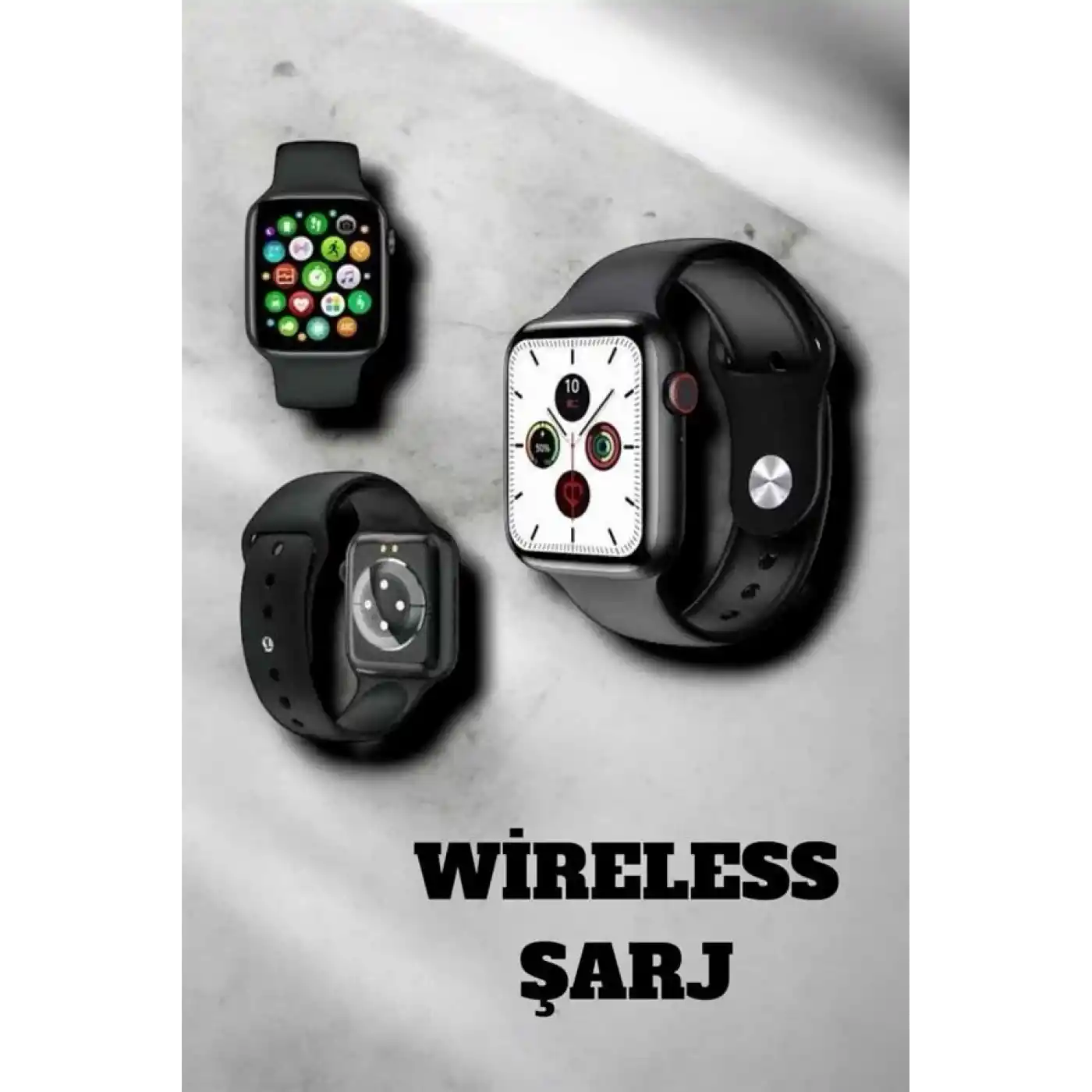 Akıllı Saat Sağlık Takibi ve Akıllı Özelliklerle Donatılmış Modern Akıllı Saat