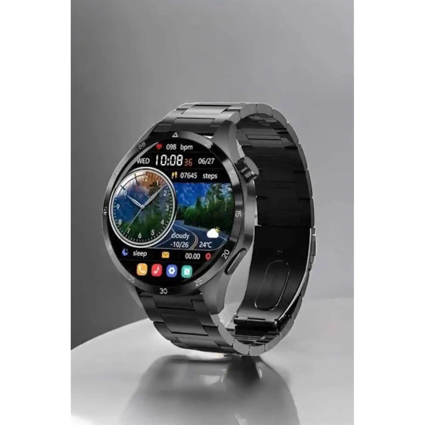 Akıllı Saat Sesli Görüşme, NFC Uyumlu, Bildirim Görme ve Uyku ve Sağlık Takibi