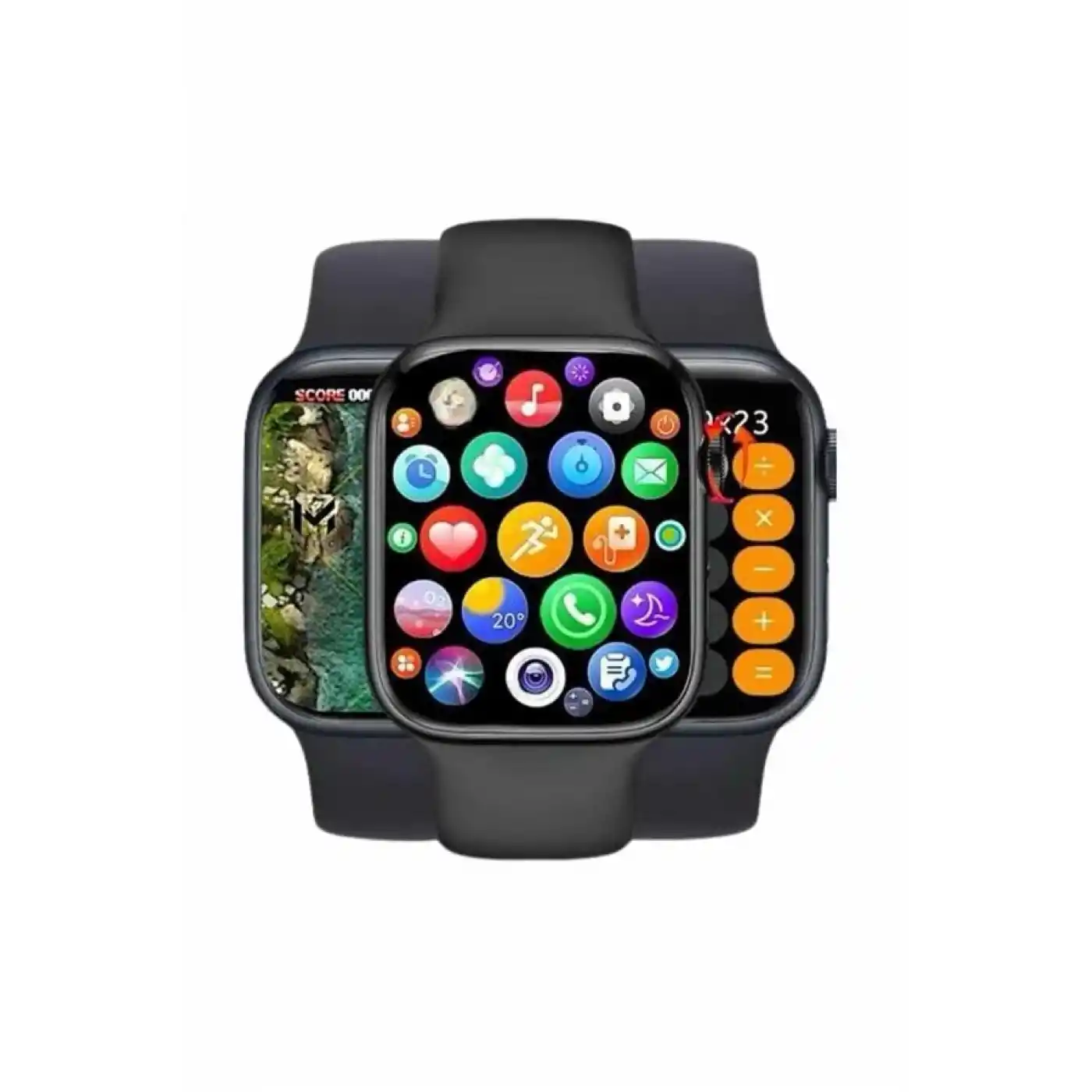 Akıllı Saat Uyku ve Sağlık Takibi Arama Cevaplama 44 MM Amoled Ekran