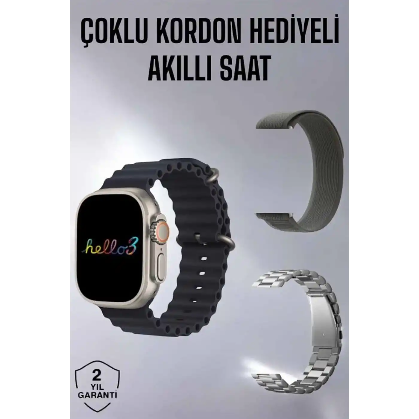 Akıllı Saat Yeni Nesil Bluetooth Bağlantılı Uyku Sağlık Takibi GPS Ve NFC Uyumlu