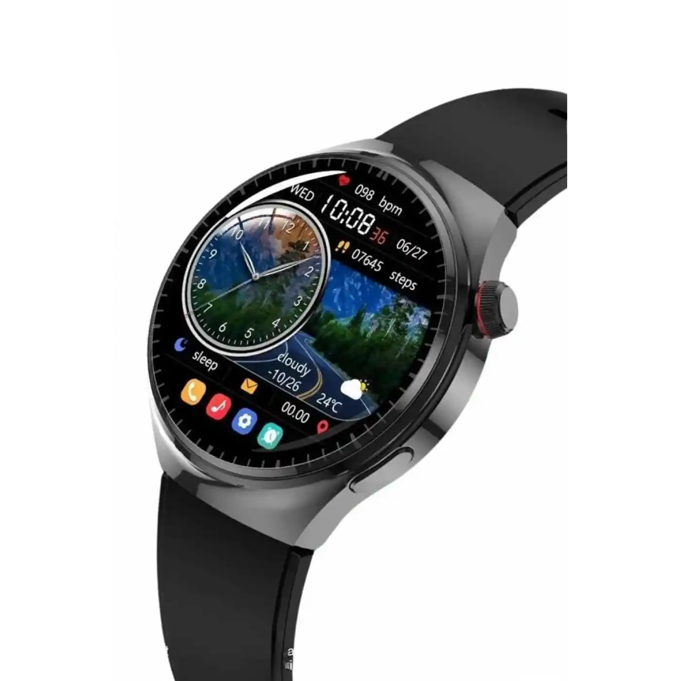 Akıllı Saat Yeni Nesil Üç Kordonlu Nabız Ölçer Çağrı Cevaplama