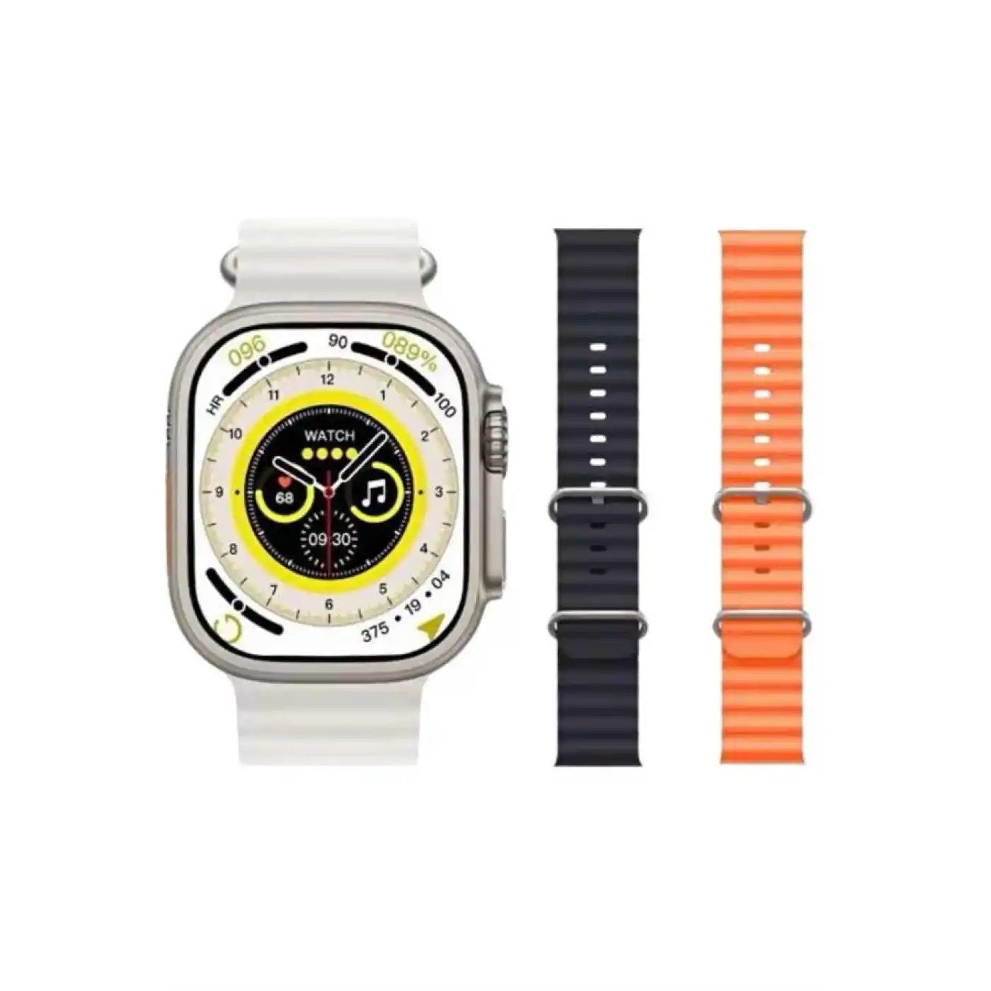 Android ve İOS Uyumlu Uyku ve Sağlık Takibi Yapabilen 3 Kordonlu Akıllı Saat