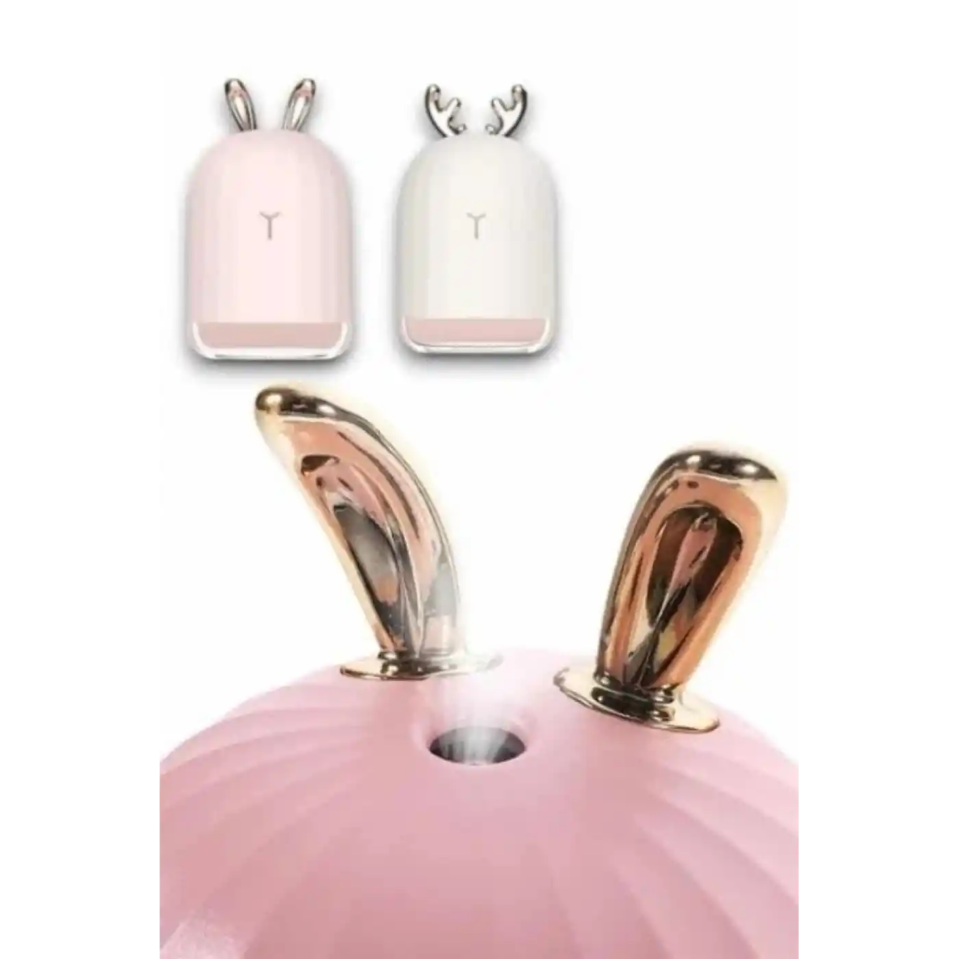 Aromaterapi Hava Nemlendirici Dekoratif USB Şarjlı Tavşan Nemlendirici