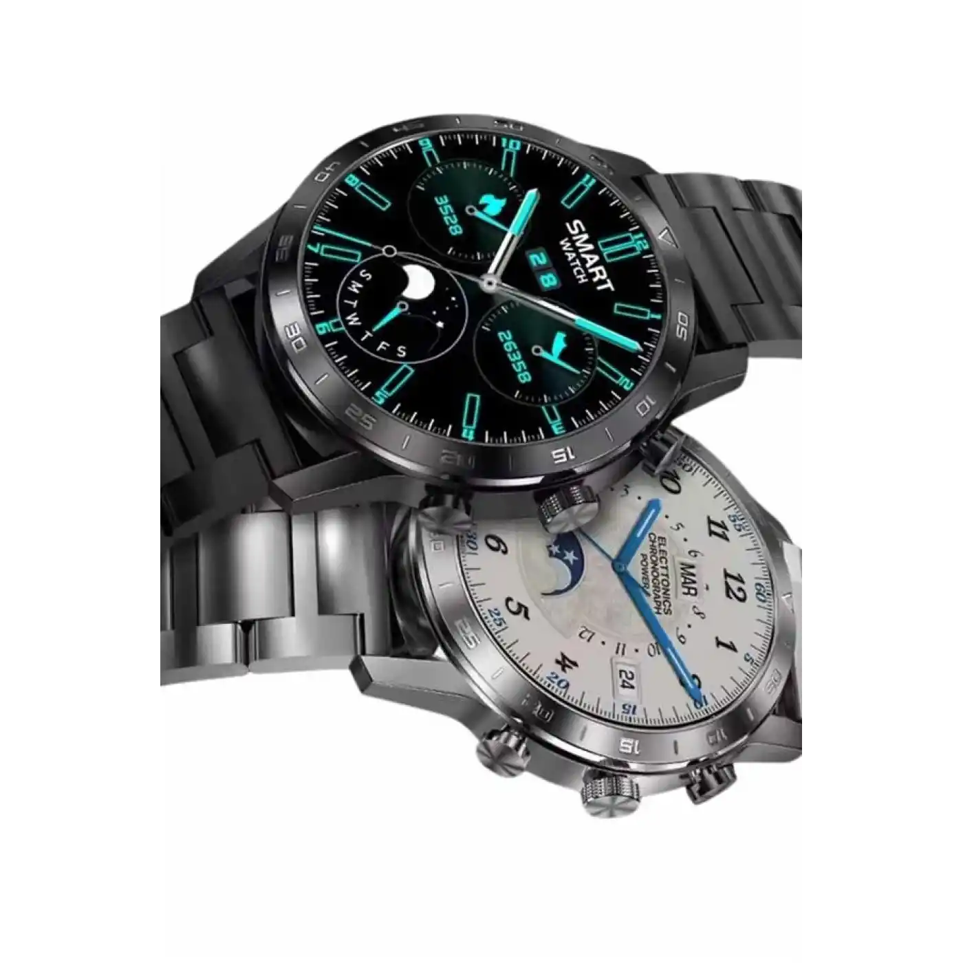 Çağrı Cevaplama Sesli Asistan Çoklu Dil Desteği 5.0 Bluetooth Akıllı Saat