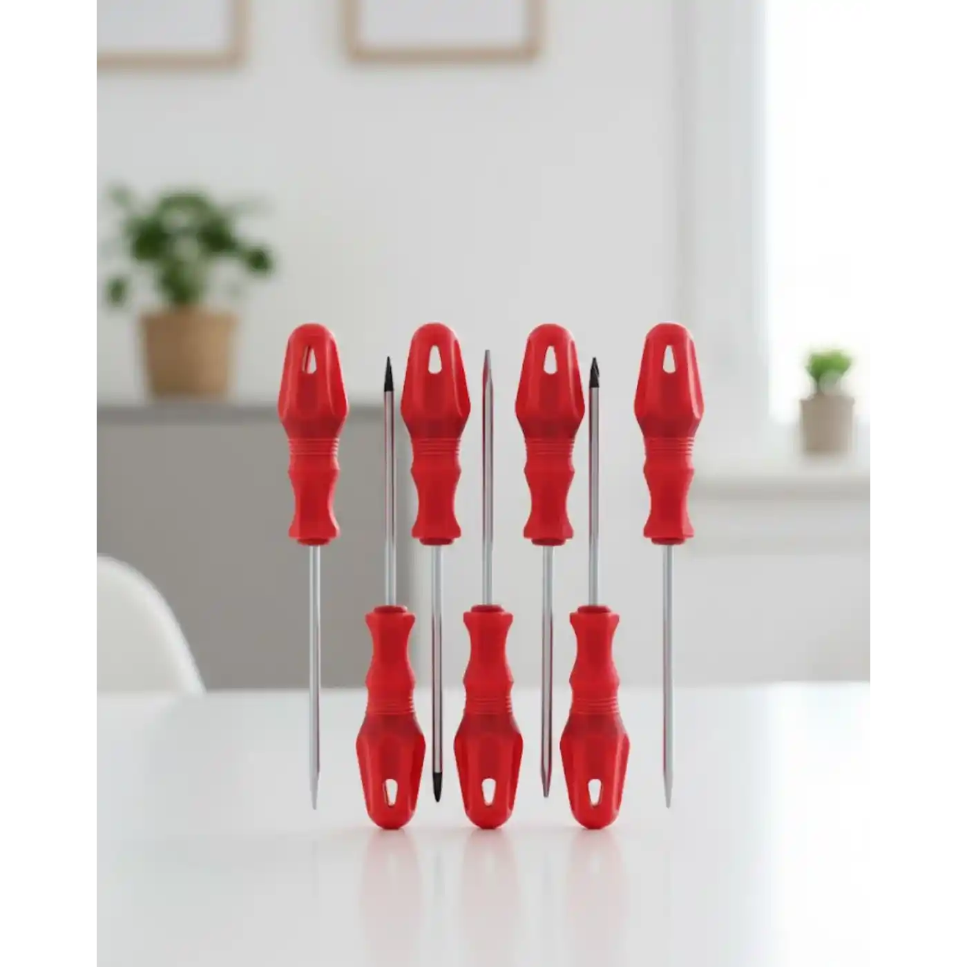 Çeşitli Vidalama İşleri İçin 7li Tornavida Takımı