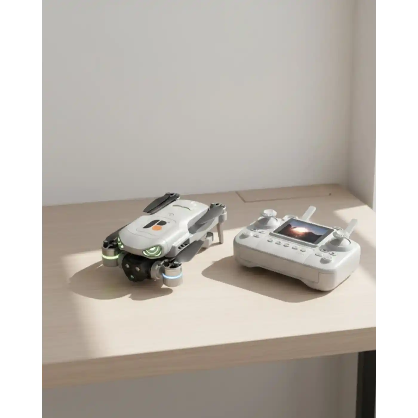 Çift Kameralı Akıllı Engel Algılamalı Katlanabilir Drone