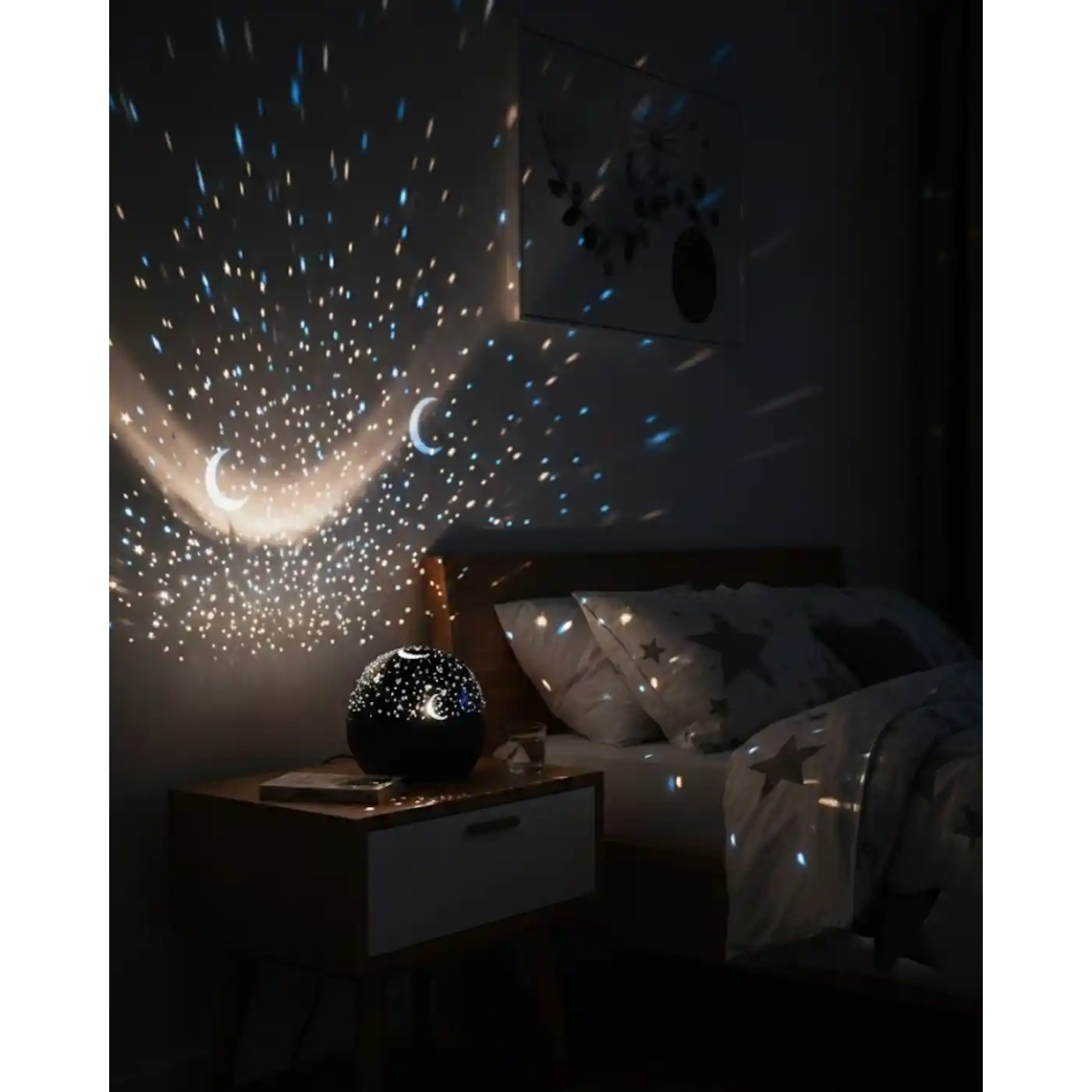 Çocuk Odası İçin Fişli Yıldız Gece Lambası