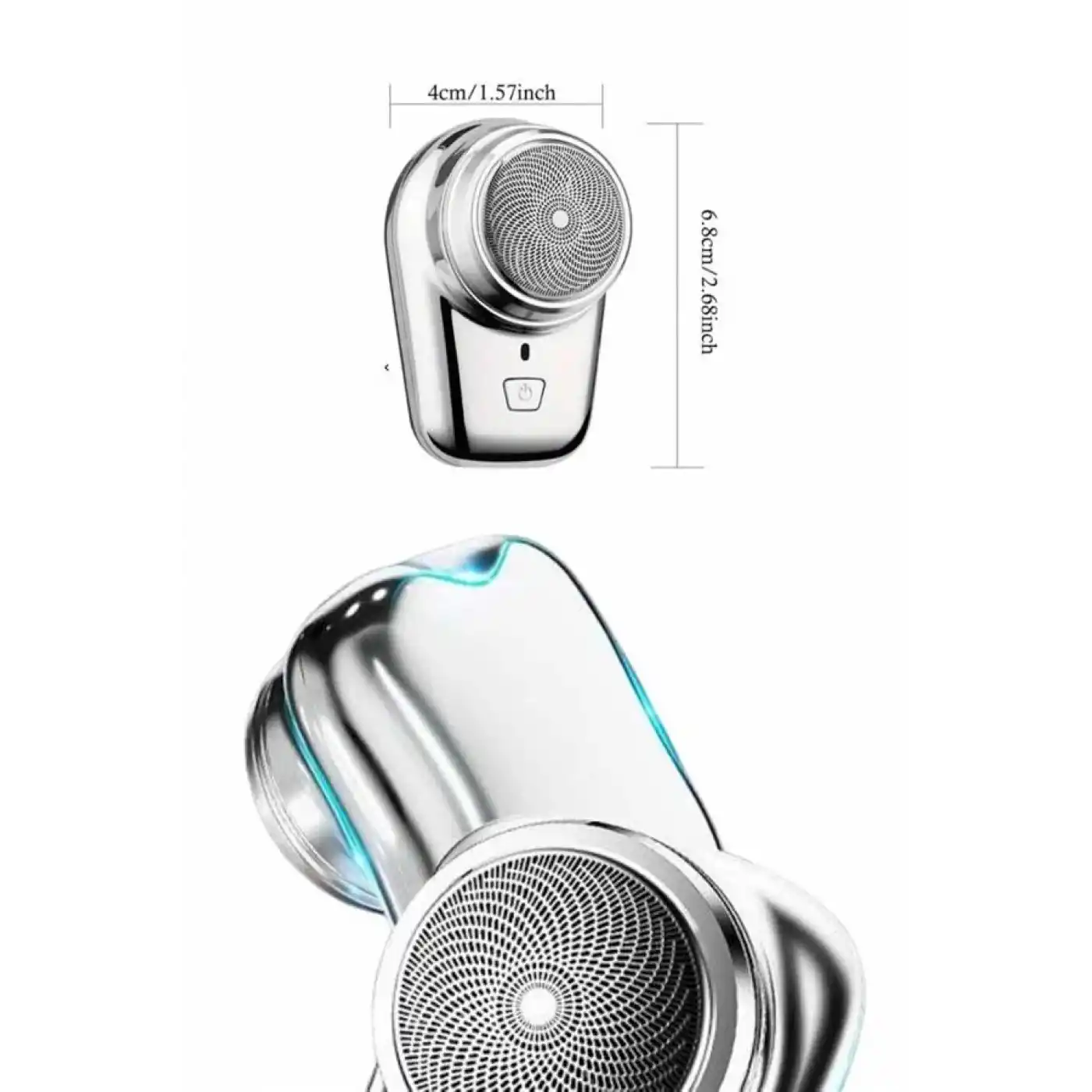 Elektrikli Mini Tıraş Makinesi,Taşınabilir USB Şarjlı Kablosuz Tıraş Makinesi