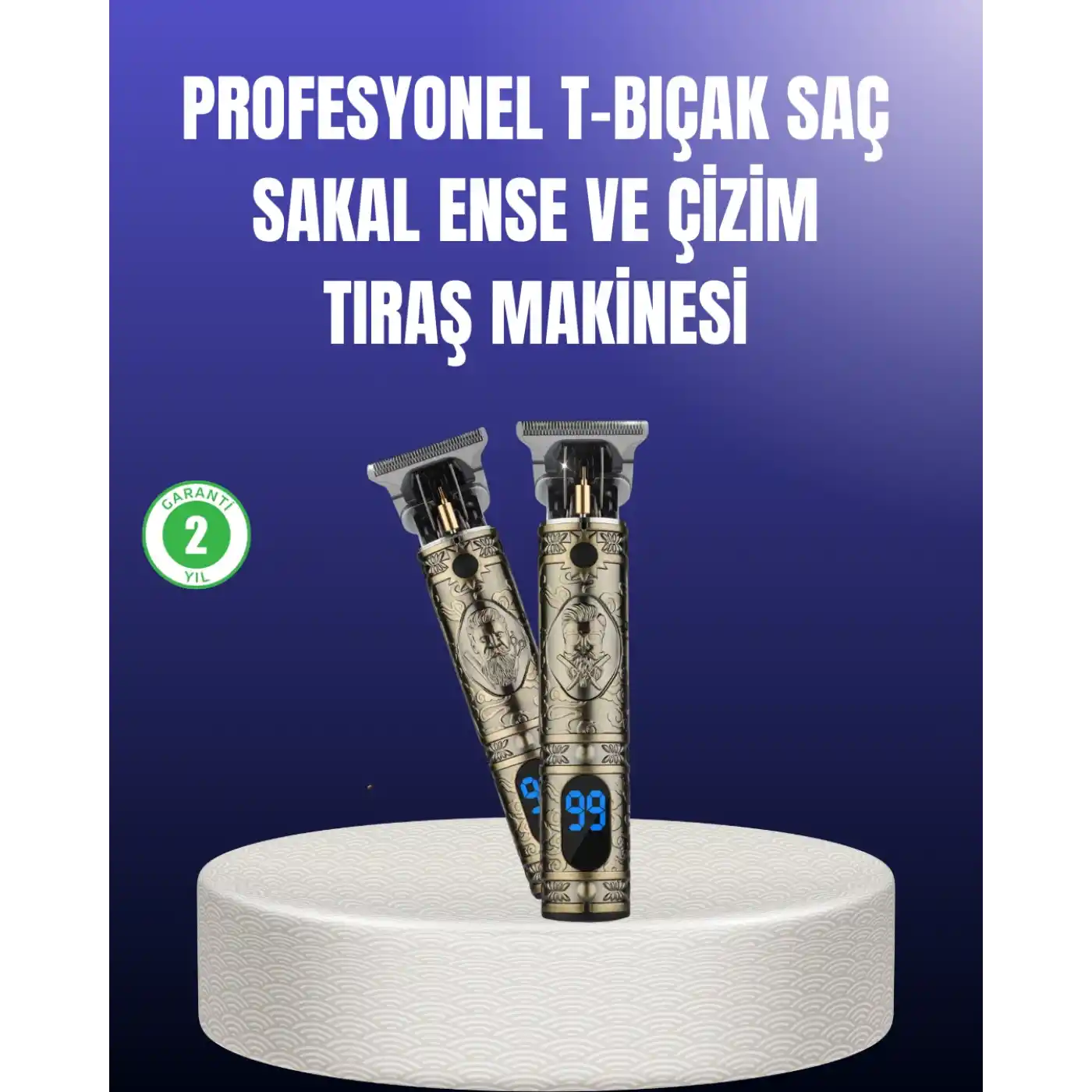 Erkek Bakım İçin Profesyonel Şarjlı Tıraş Makinesi